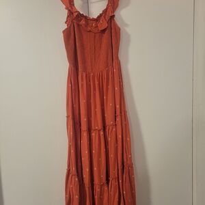 Old Navy | Terracotta Tiered Maxi Dress